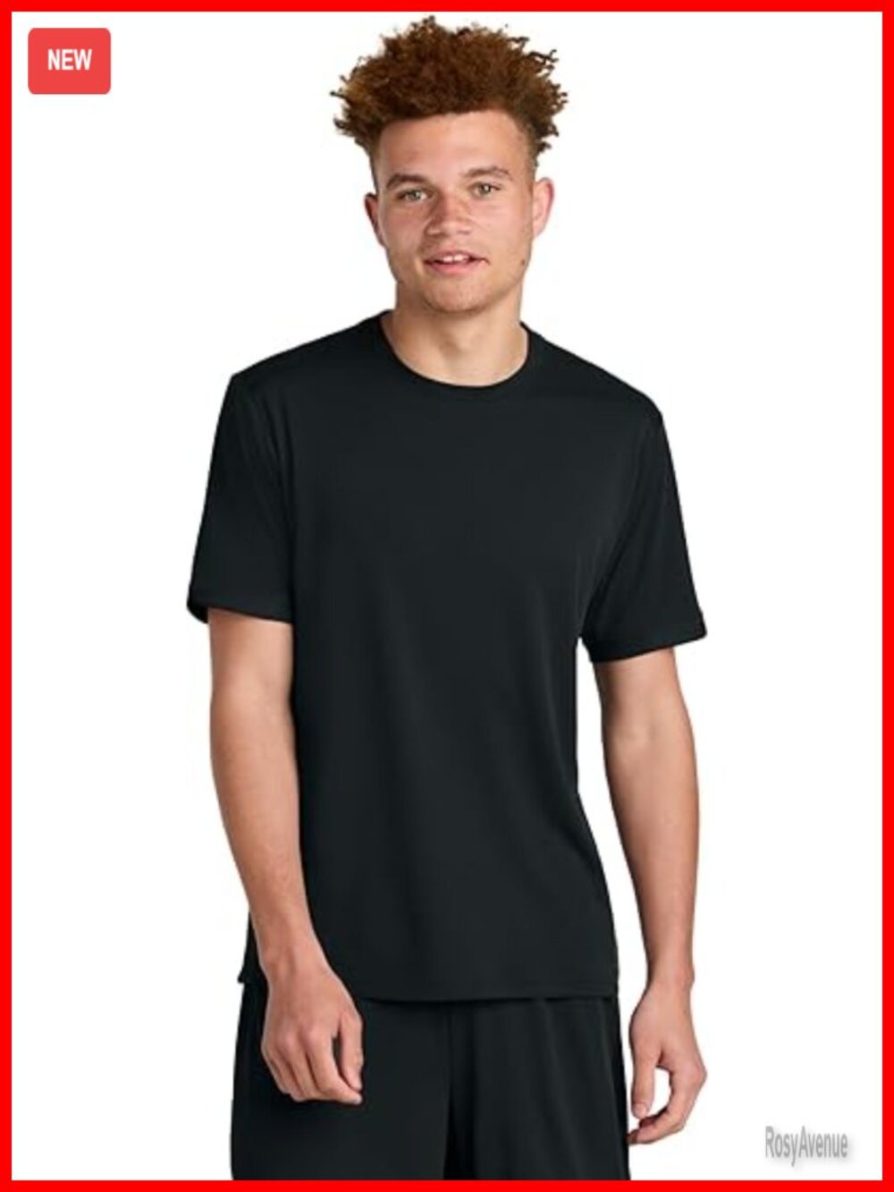 Moisture Wicking Performance Crew Neck T-Shirt for Men & Women